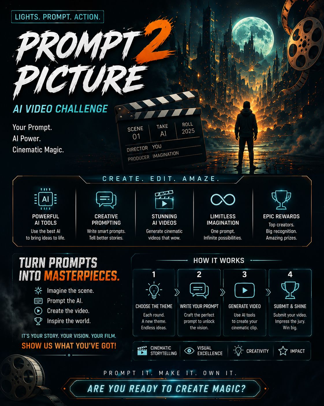 Prompt to Picture poster